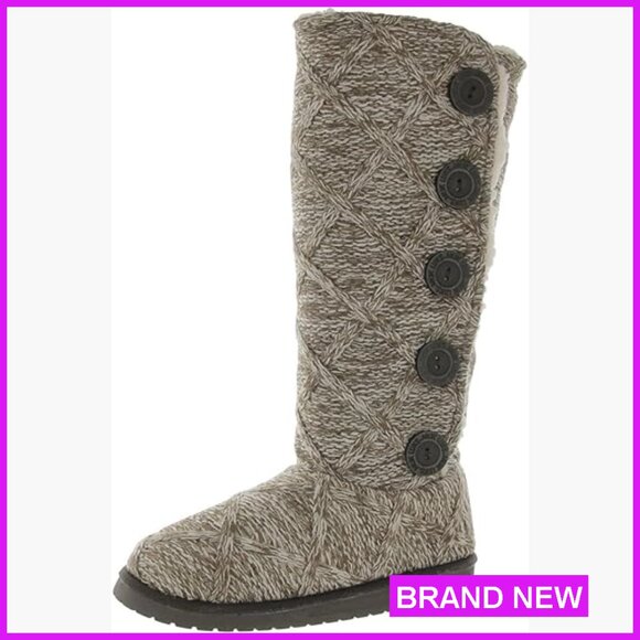 Cozy Faux Fur Lined Mid-Calf Boots Comfortable Pull-On Winter Footwear
